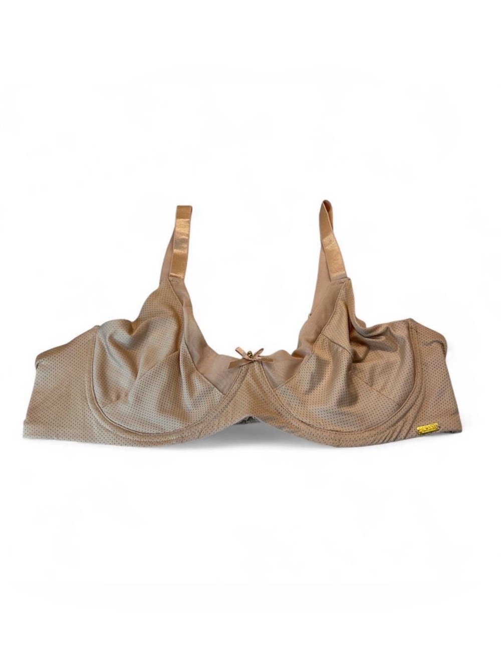 RACHEL Rachel Roy Perforated Light Brown Underwire Bra